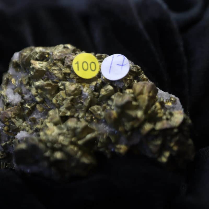 Chalcopyrite Sulfure Andes