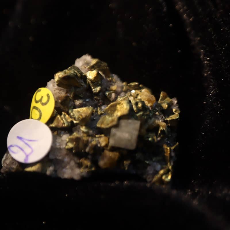 Chalcopyrite Apatite Sidérose Julcani