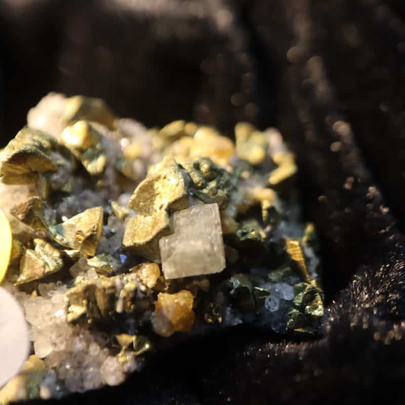 Chalcopyrite Apatite Sidérose Julcani