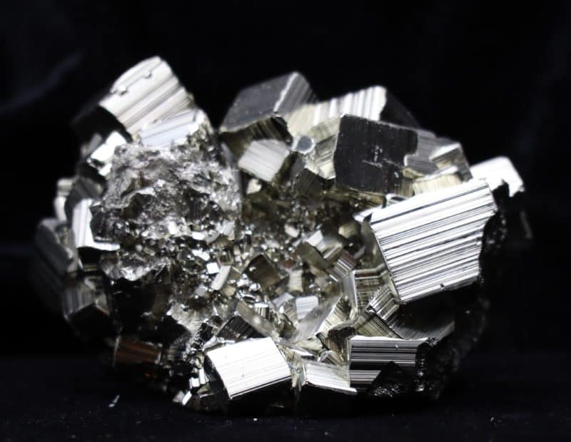 Pyrite cubes Pérou