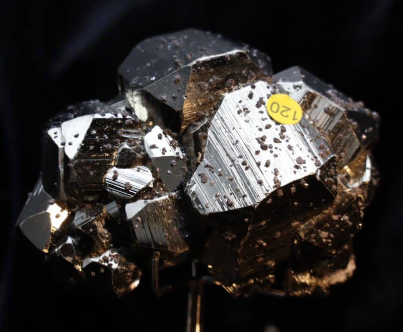 Pyrite cubes Andes