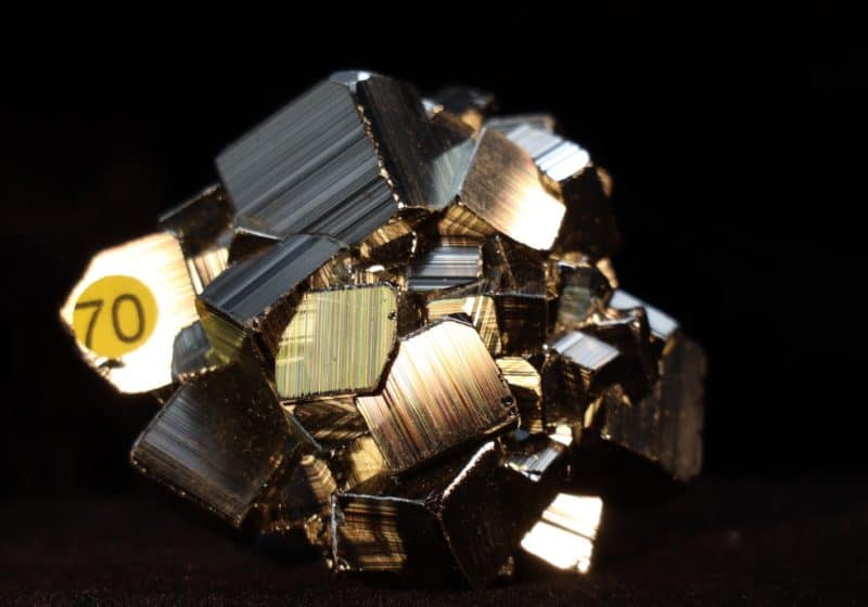 Pyrite fer cubique Huanzala