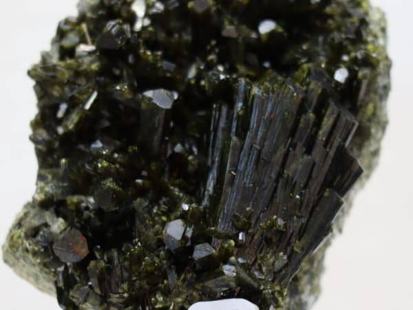 Epidote cristaux verts Canete