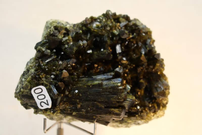 Epidote cristaux verts Canete