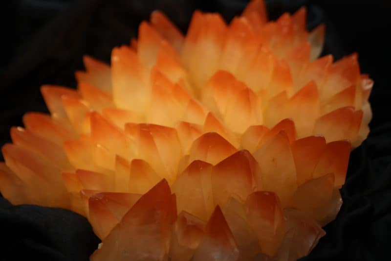 Calcite orange Chine