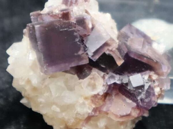 Fluorite quartz berbés