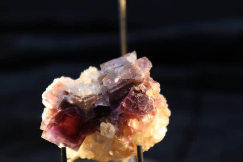 Fluorite quartz berbés