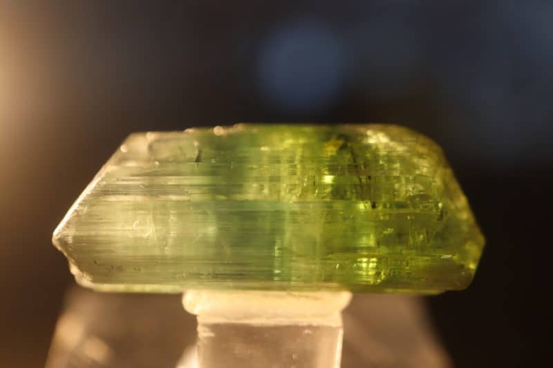 Tourmaline biterminée