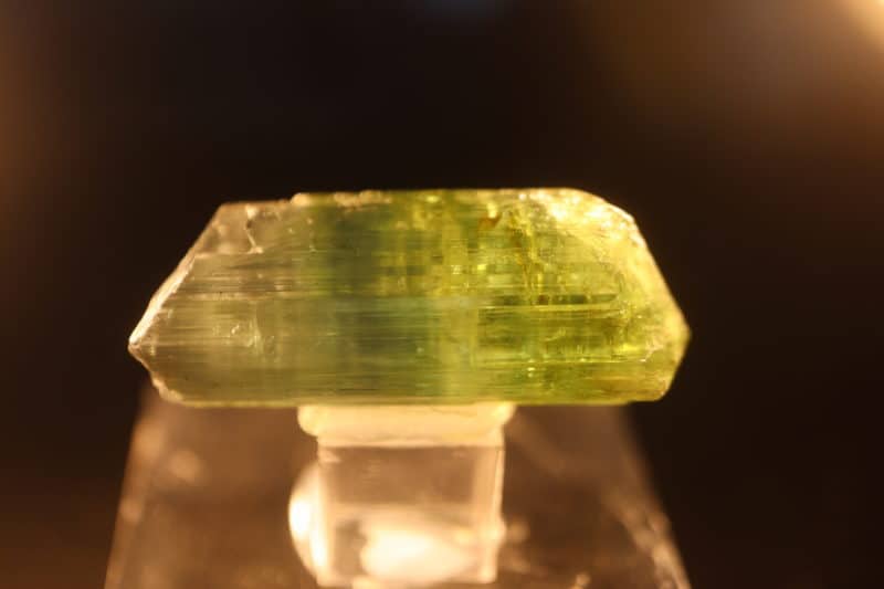 Tourmaline biterminée