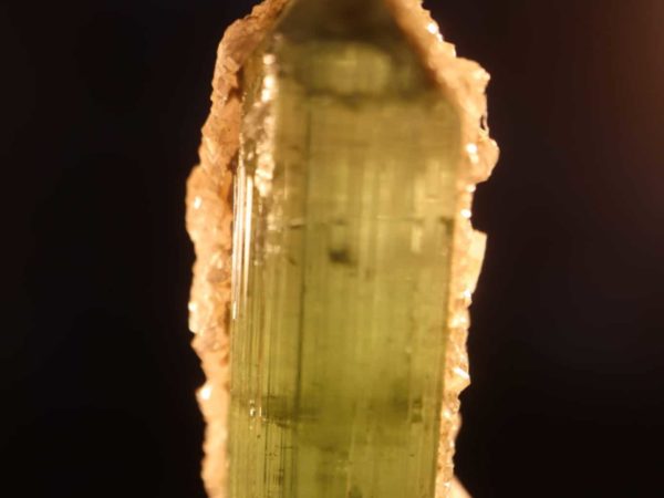 Tourmaline verte & mica