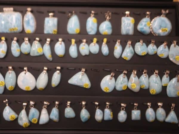 Pendentifs Larimar