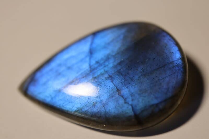 Cabochon Labradorite goutte