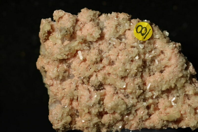 Rhodocrosite quartz stilbite