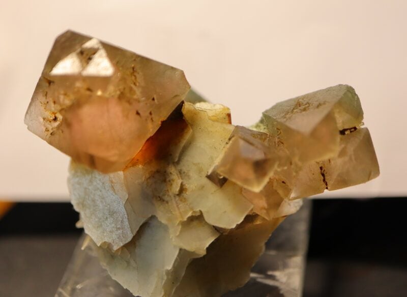 Fluorite octaèdre rose chine