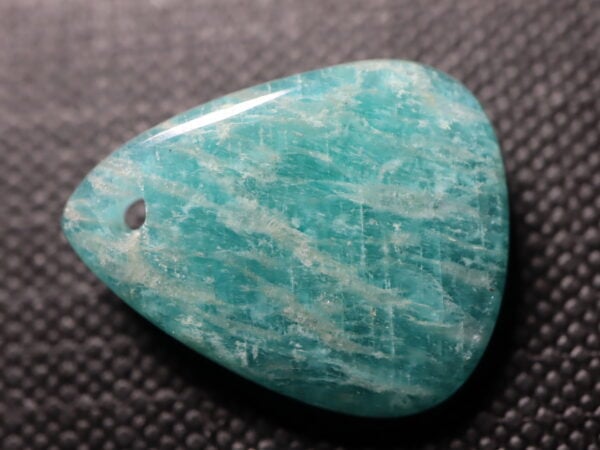 Amazonite cabochon larme perçée