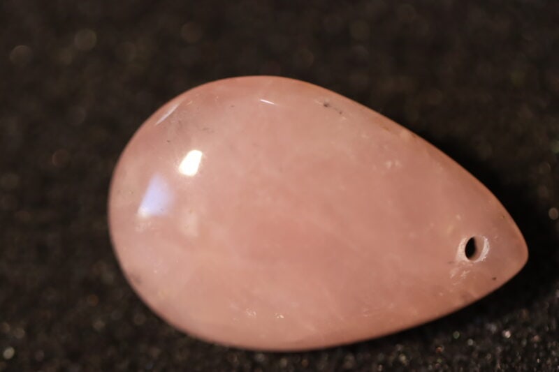 Quartz rose goutte