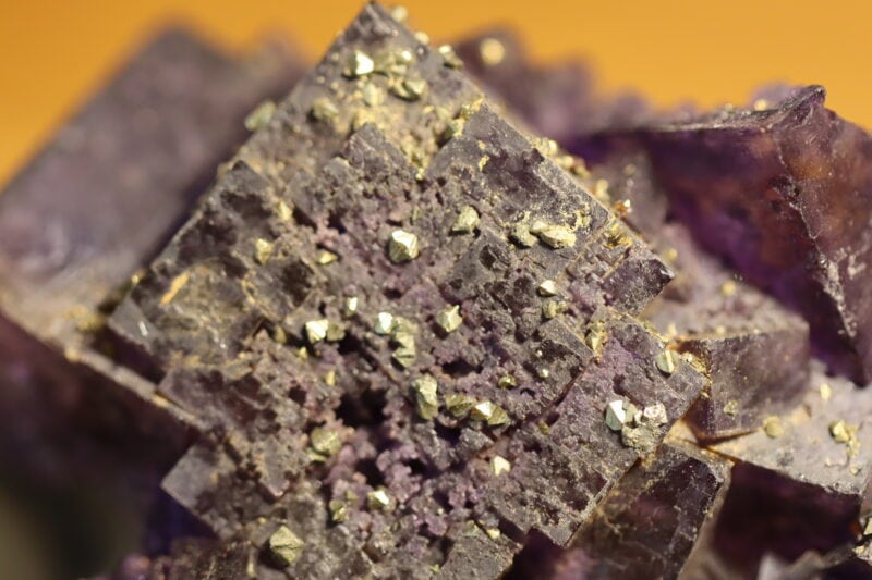 Fluorite et chalcopyrite usa