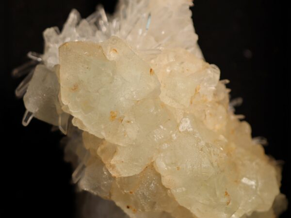 Fluorite octaèdre sur quartz Pérou