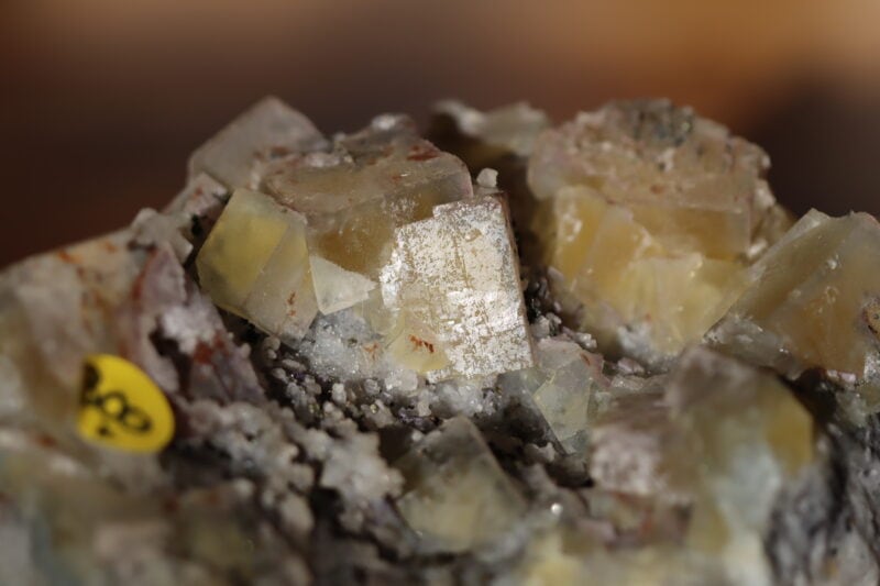 Fluorite bleue jaune Burc