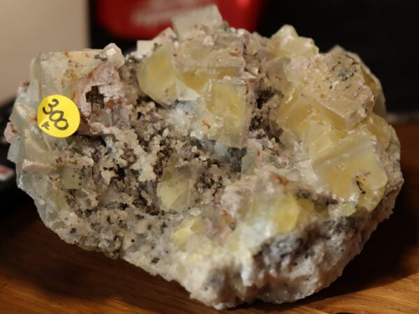 Fluorite bleue jaune Burc