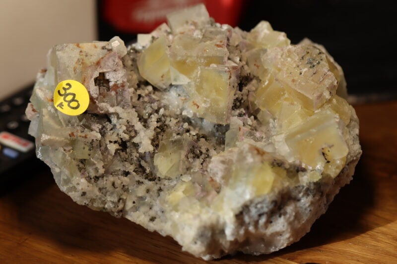 Fluorite bleue jaune Burc