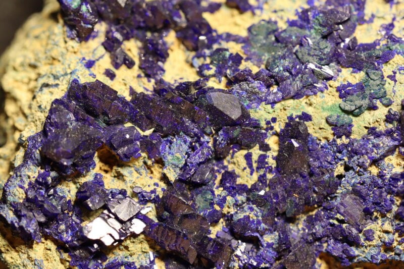 Azurite cristallisée Bisbee