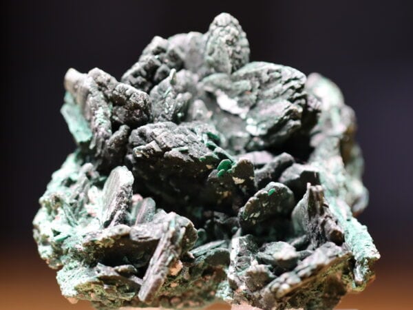 Azurite pseudomorphose malachite