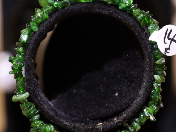 Bracelet Diopside baroque