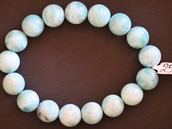 Bracelet Larimar 12mm