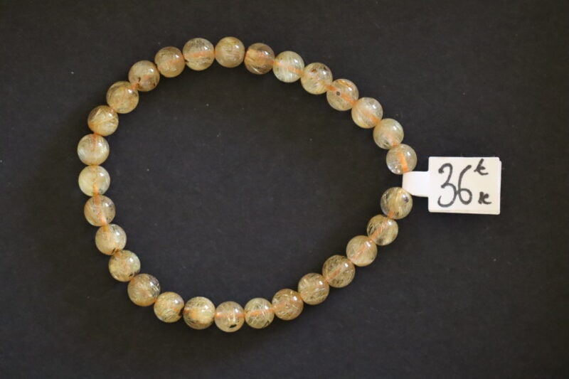 Bracelet Quartz Rutile