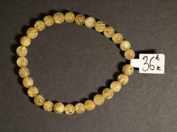 Bracelet Quartz Rutile