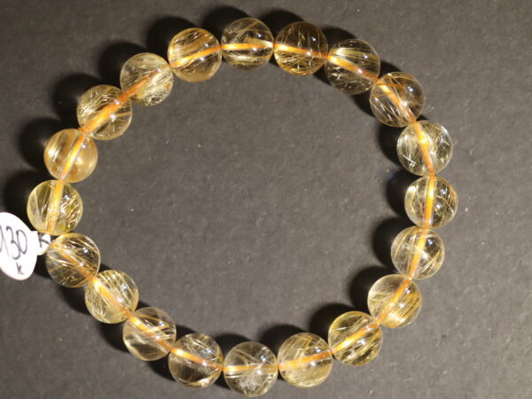 Bracelet Quartz Rutile gemme