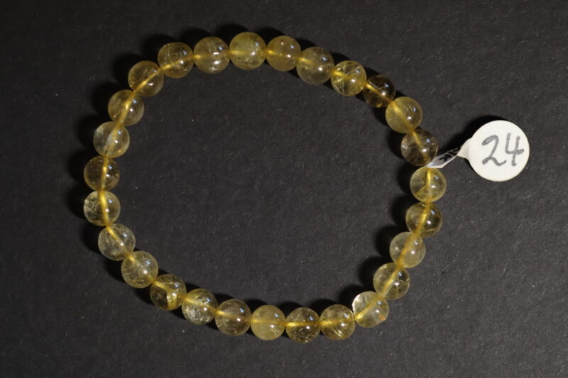 Bracelet Quartz Rutile 7mm