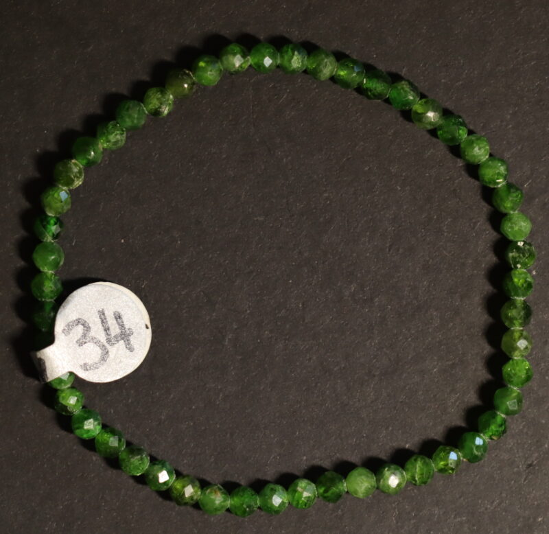 Bracelet Diopside 3mm