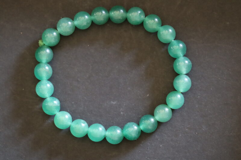 Bracelet Aventurine verte 8mm