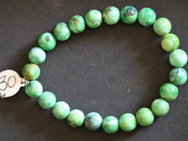 Bracelet Chrysoprase vert