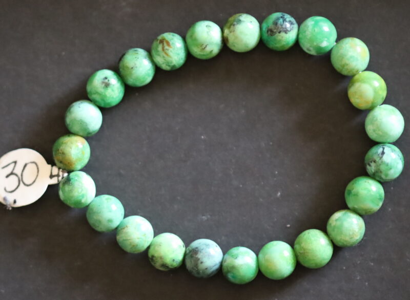 Bracelet Chrysoprase vert