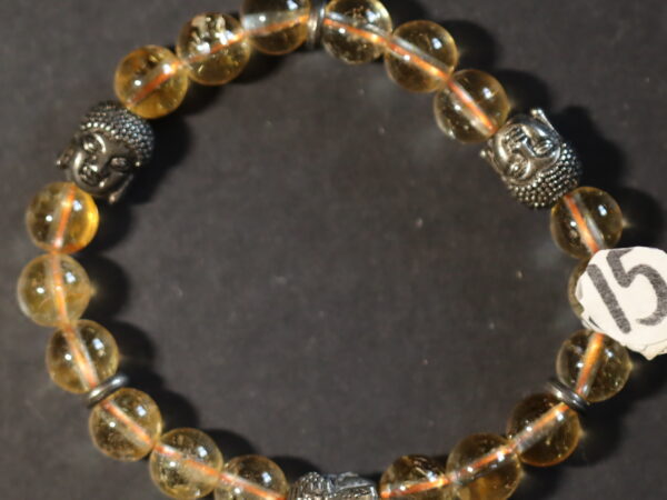 Bracelet Citrine boudha