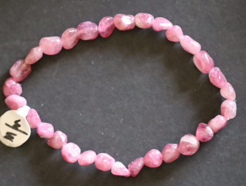 Bracelet tourmaline rose