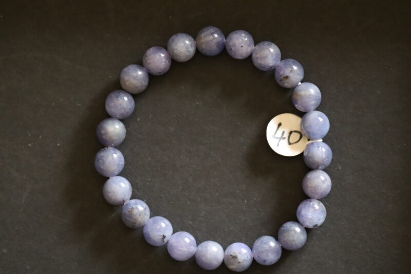 Bracelet Tanzanite 8mm