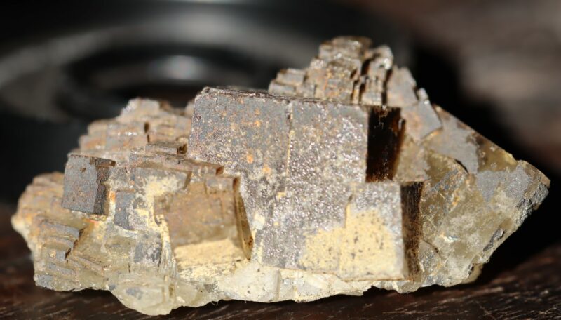 Fluorite cubique jaune Fonsante n12