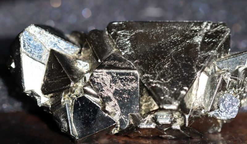 Pyrite cristal octaèdre