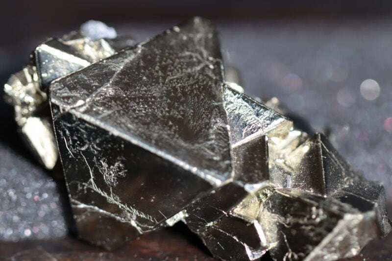 Pyrite cristal octaèdre