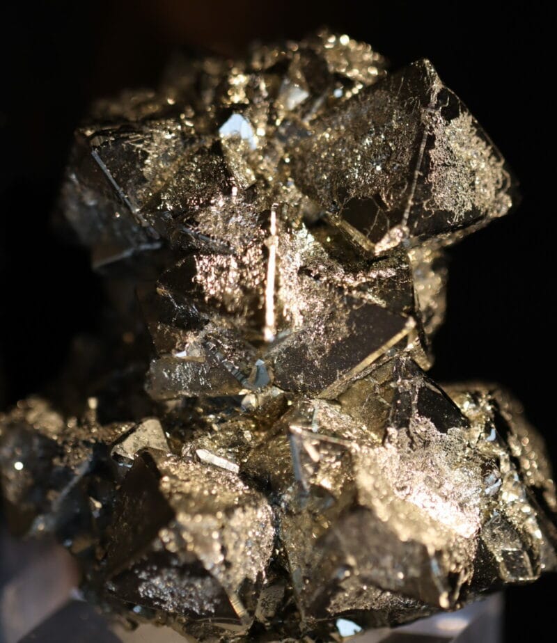 Pyrite octaèdre cordillière Andes