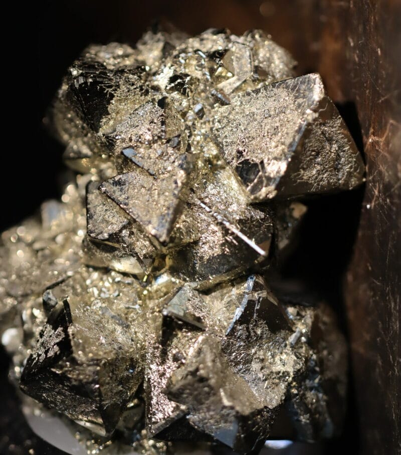 Pyrite octaèdre cordillière Andes