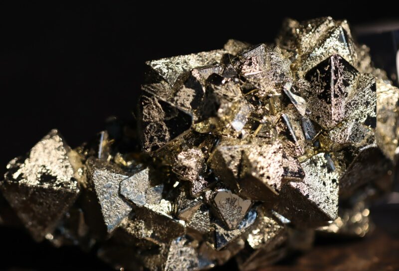 Pyrite octaèdre origine Huanzala