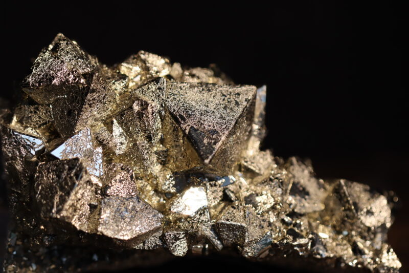 Pyrite octaèdre de Huanzala