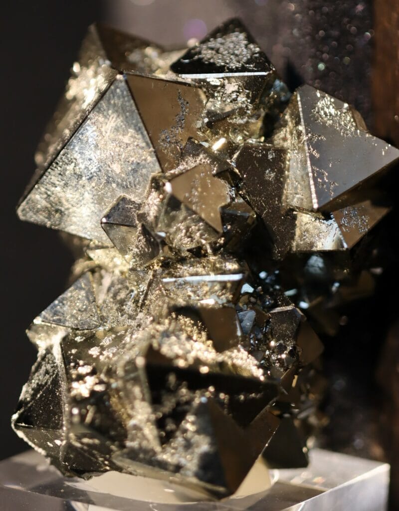 Pyrite octaèdre de Huanuco