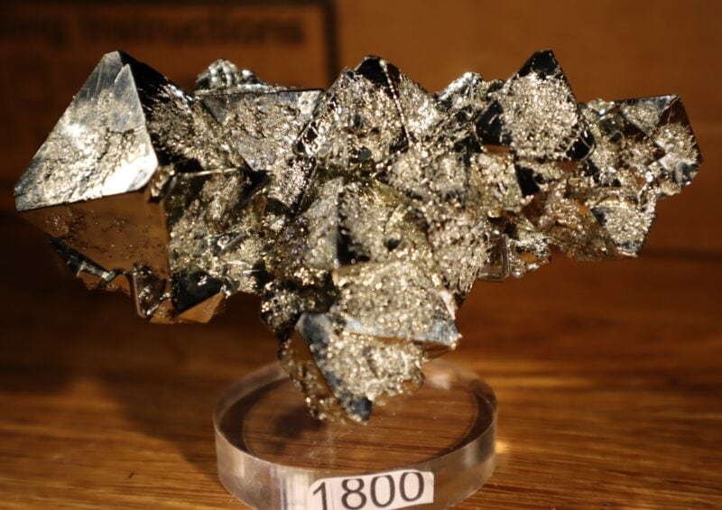 Pyrite octaèdrique de Huanuco