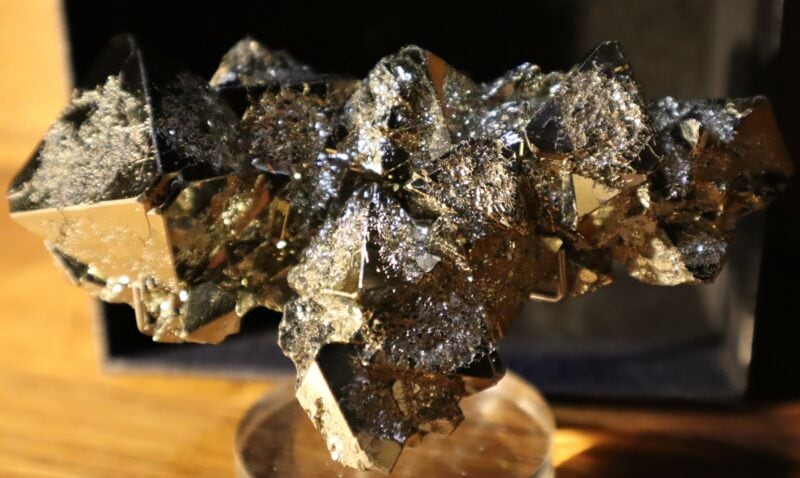 Pyrite octaèdrique de Huanuco